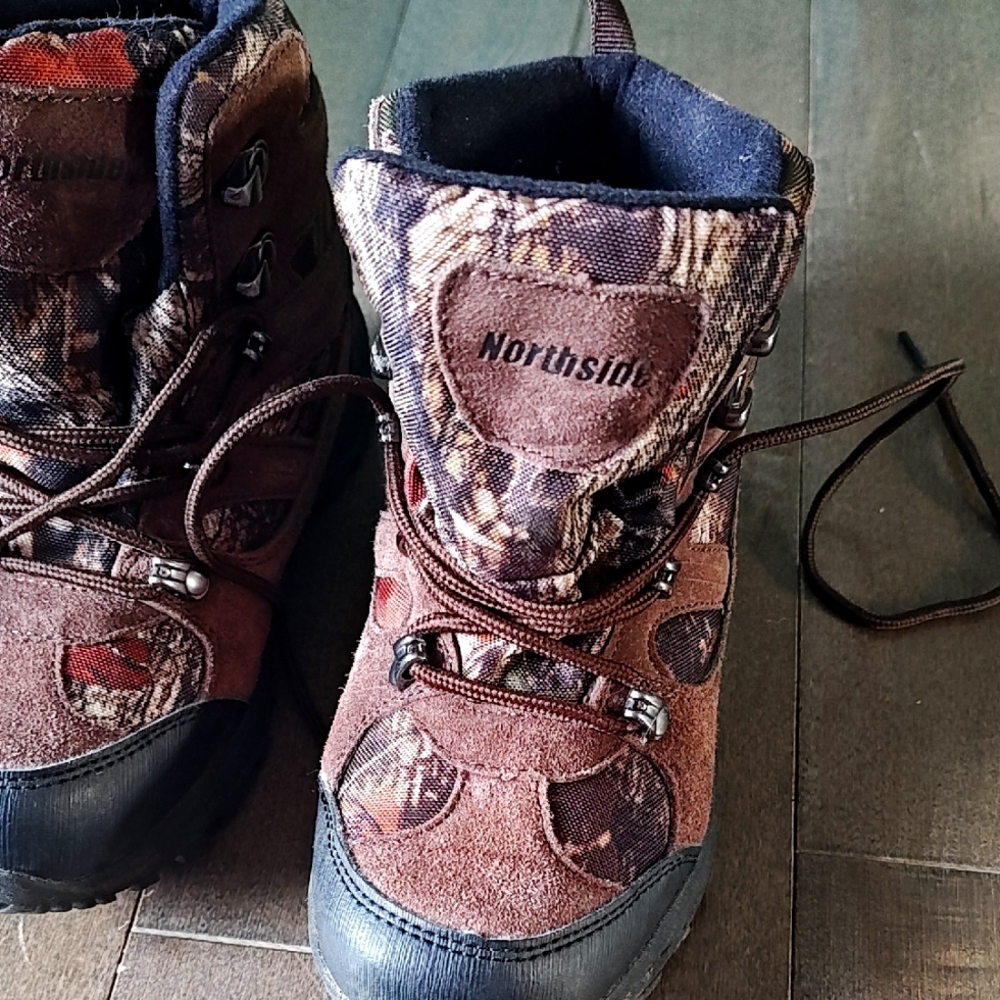 Northside Kids' Brown Camo Boots